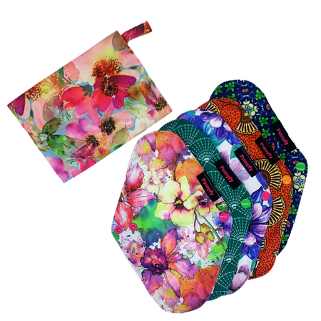 Pack 2 (5 serviettes hygiéniques + pochette offerte)